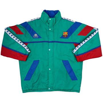 1995-97 Barcelona Kappa Padded Bench Coat - 5/10 - (XL)