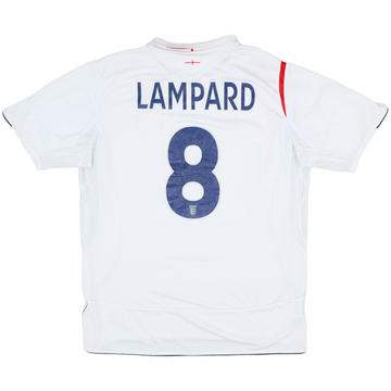 2005-07 England Home Shirt Lampard #8 - 5/10 - (L)
