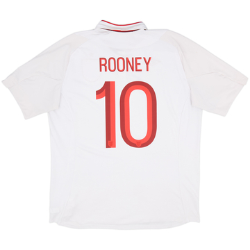 2012-13 England Home Shirt Rooney #10 - 5/10 - (XL)