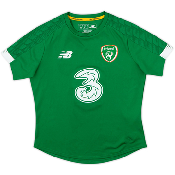 2018-20 Ireland New Balance Training Shirt - 9/10 - (S.Boys)