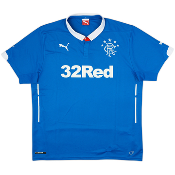 2014-15 Rangers Home Shirt - 10/10 - (XL)