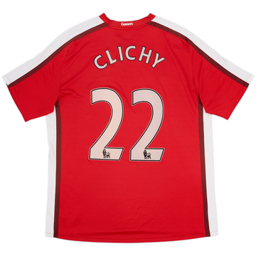 2008-10 Arsenal Home Shirt Clichy #22 - 7/10 - (XL)