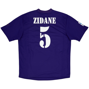 2001 Real Madrid Third Shirt Zidane #5 - 7/10 - (XL)