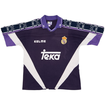1996-97 Real Madrid Kelme Polo Shirt - 7/10 - (L)