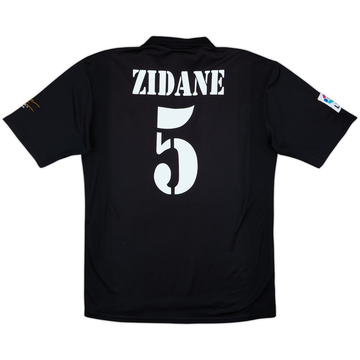 2002-03 Real Madrid Centenary Away Shirt Zidane #5 - 4/10 - (XL)