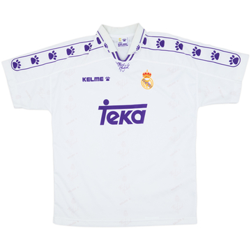 1994-96 Real Madrid Home Shirt - 8/10 - (L)