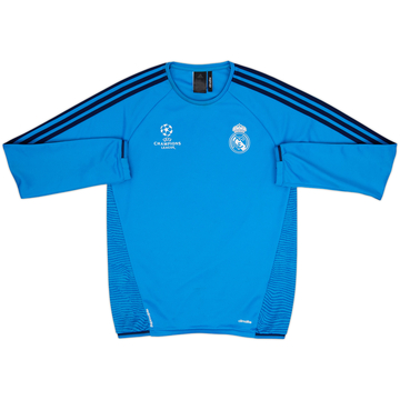 2015-16 Real Madrid adidas Sweat Top - 6/10 - (S)