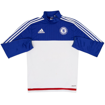 2015-16 Chelsea adidas 1/4 Zip Drill Top - 5/10 - (M)