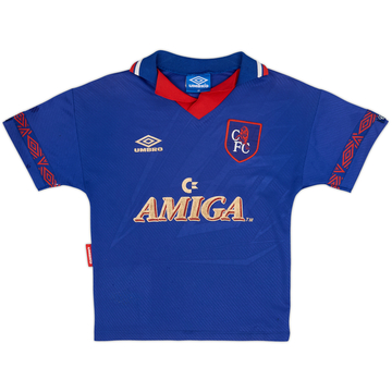 1993-94 Chelsea Home Shirt - 5/10 - (L.Boys)