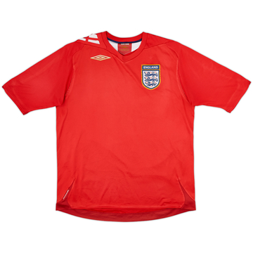 2006-08 England Away Shirt - 4/10 - (L)