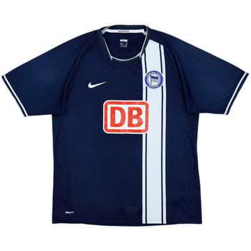 2007-08 Hertha Berlin Home Shirt - 6/10 - (M)