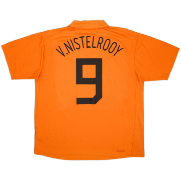 2006-08 Netherlands Home Shirt V.Nistelrooy #9 - 6/10 - (XL)