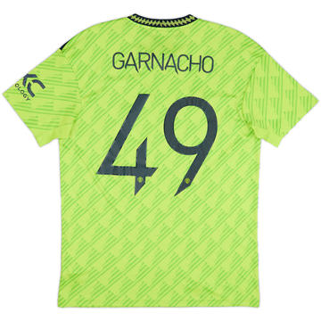 2022-23 Manchester United Third Shirt Garnacho #49 - 9/10 - (L)