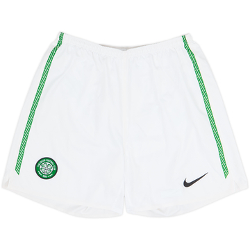 2010-11 Celtic Player Issue Home Shorts - 8/10 - (L)