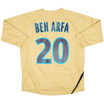 2008-09 Olympique Marseille Third Shirt Ben Arfa #20 - 8/10 - (XL.Boys)