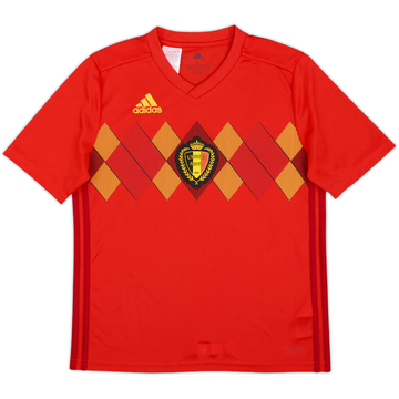 2018-19 Belgium Home Shirt - 10/10 - (L.Boys)