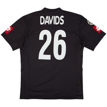 2001-02 Juventus CL Away Shirt Davids #26 - 7/10 - (L)
