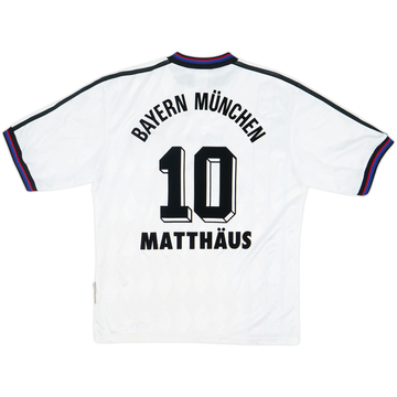 1996-98 Bayern Munich Away Shirt Matthaus #10 - 6/10 - (S)