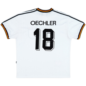 1996-98 Germany Home Shirt Oechler #18 - 8/10 - (XL)