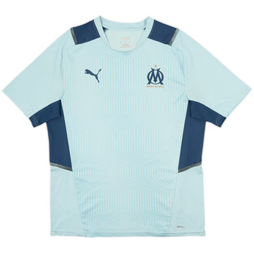2021-22 Olympique Marseille Puma Training Shirt - 6/10 - (L)