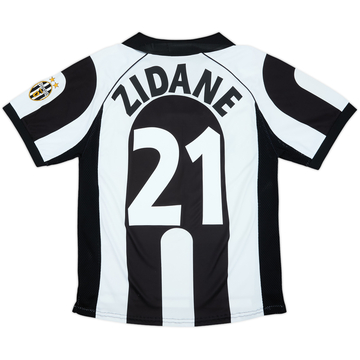 1997-98 Juventus Centenary Home Shirt Zidane #21 - 8/10 - (S)