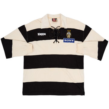 1997-98 Juventus Kappa Rugby Polo L/S Shirt - 8/10 - (XL)