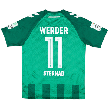 2024-25 Werder Bremen Women's Home Shirt Sternad #11 - 9/10 - (Men's L)