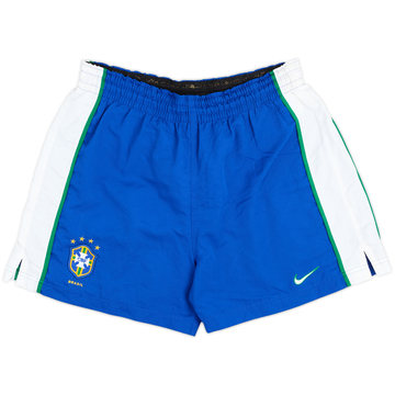 1998-00 Brazil Home Shorts - 7/10 - (M)