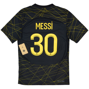 2022-23 Paris Saint-Germain Authentic Fourth Shirt Messi #30 (S)