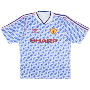 1990-92 Manchester United Away Shirt - 8/10 - (M)
