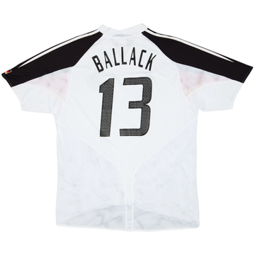 2004-05 Germany Home Shirt Ballack #13 - 8/10 - (XL)