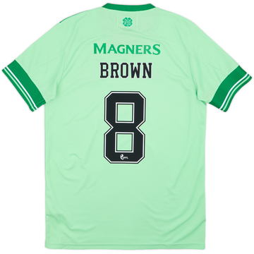 2020-21 Celtic Away Shirt Brown #8 - 6/10 - (S)