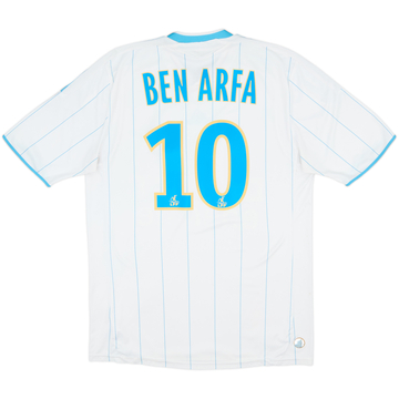 2009-10 Olympique Marseille Home Shirt Ben Arfa #10 - 7/10 - (M)