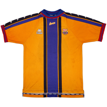 1997-98 Barcelona Away Shirt - 5/10 - (XL)