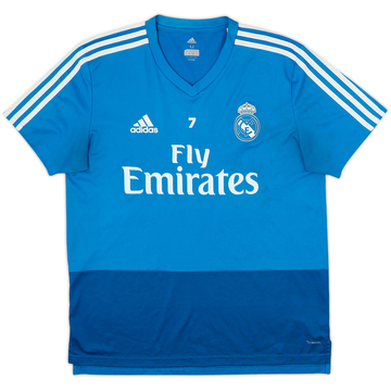 2018-19 Real Madrid adidas Training Shirt #7 - 6/10 - (M)
