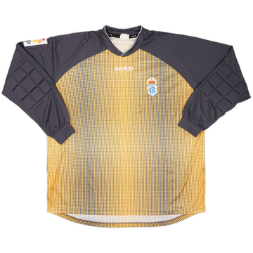 2005-06 Recreativo Huelva Match Issue GK Shirt Luque #1