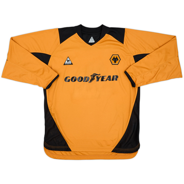 2004-06 Wolves Home L/S Shirt - 8/10 - (L)