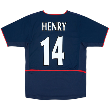 2002-04 Arsenal Away Shirt Henry #14 - 8/10 - (M)