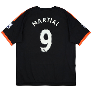 2015-16 Manchester United Third Shirt Martial #9 - 6/10 - (XL)