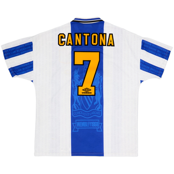 1994-96 Manchester United Third Shirt Cantona #7 - 7/10 - (XL)