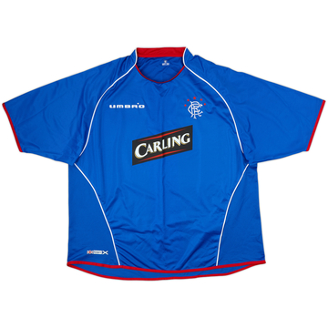 2005-06 Rangers Home Shirt - 10/10 - (XXL)