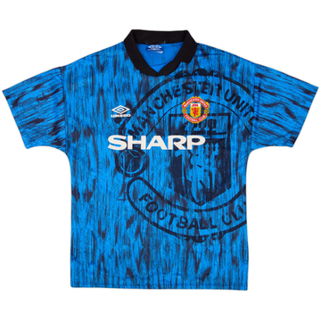 1992-93 Manchester United Away Shirt - 8/10 - (M)