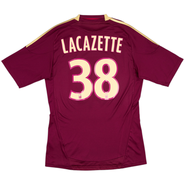 2010-11 Lyon Away Shirt Lacazette #38 - 8/10 - (S)