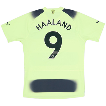 2022-23 Manchester City Authentic Third Shirt Haaland #9 - 8/10 - (M)