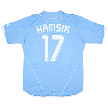 2007-08 Napoli Home Shirt Hamsik #17 - 6/10 - (XL)