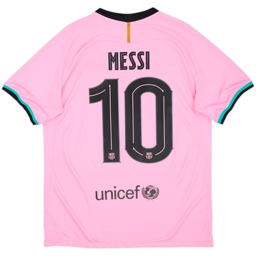 2020-21 Barcelona Third Shirt Messi #10 - 8/10 - (L)