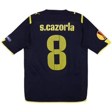 2009-10 Villarreal Away Shirt S.Cazorla #8 - 4/10 - (S)
