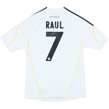 2009-10 Real Madrid Home Shirt Raul #7 - 6/10 - (M)