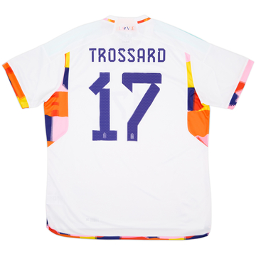 2022-23 Belgium Away Shirt Trossard #17 (XL)
