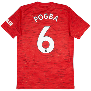 2020-21 Manchester United Home Shirt Pogba #6 - 7/10 - (M)